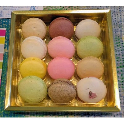 【離島・沖縄配送不可】フランス菓子アルルのマカロンパリジャン　12個入り