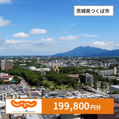 【じゃらんふるさと納税クーポン】 茨城県つくば市でつかえる199,800円 クーポン