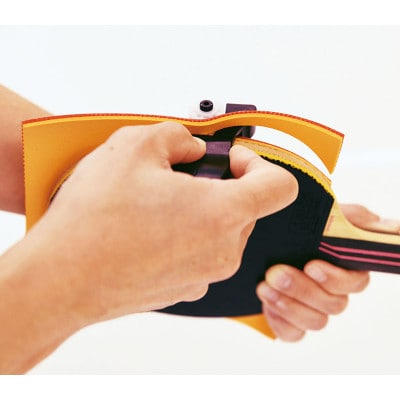 つくば市QLOP卓球用ラバーカッターセット(本体、替刃、専用ケース)