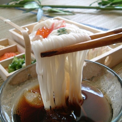 【無添加そうめんは理屈抜きの美味】三輪素麺 芳醇 2kg 木箱入