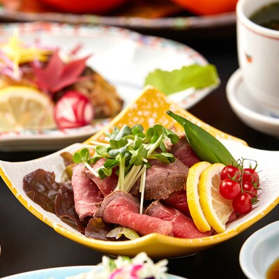 【平日宿泊】割烹あまの夕食付き 櫻林亭 1泊2食付きペア宿泊券