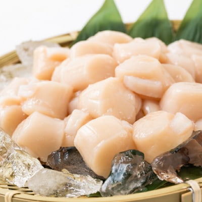 大粒!冷凍帆立貝柱1kg×1