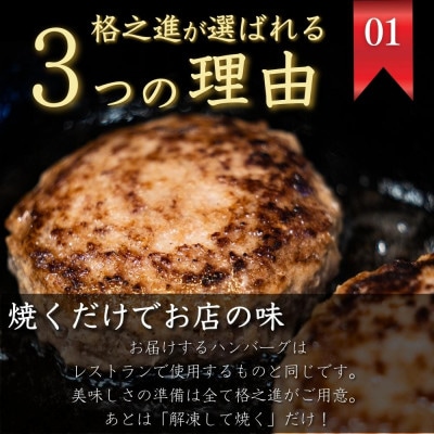 金格ハンバーグ120g×20個プレミアム 高級 国産 牛豚