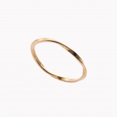 K18 フローラインリング レディース アクセサリー