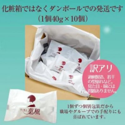 【訳あり】北国のいちご大福 10個入り 冷凍 個包装 (1個40g×10個)