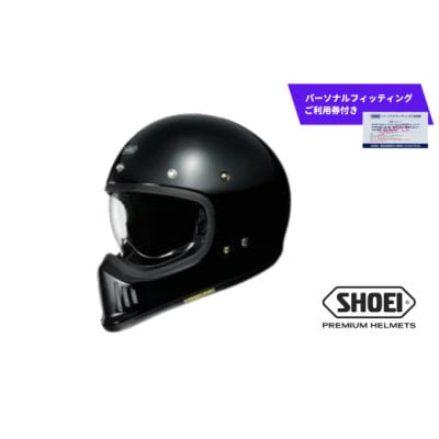 SHOEI ヘルメット「EX-ZERO ブラック」XL パーソナルフィッティングご利用券付