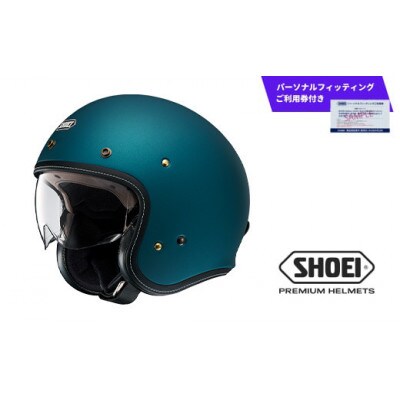 SHOEI ヘルメット「J・O+ マットラグナブルー」XXL パーソナルフィッティングご利用券付