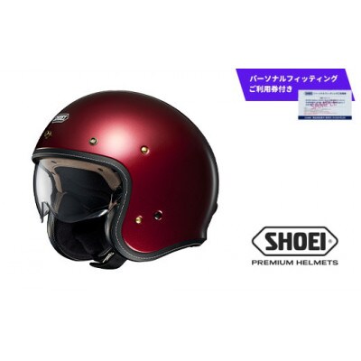 SHOEI ヘルメット「J・O+ ガーネットメタリック」XXL パーソナル
