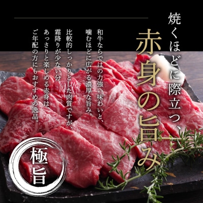 神戸牛 焼肉 赤身 500g(3～4人前)焼き肉 牛肉 和牛 焼肉用 赤身[No5698-0545]