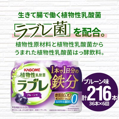【2ヶ月に1回　計6回定期便】植物性乳酸菌ラブレ　鉄分36本(計216本)[052S07-T]