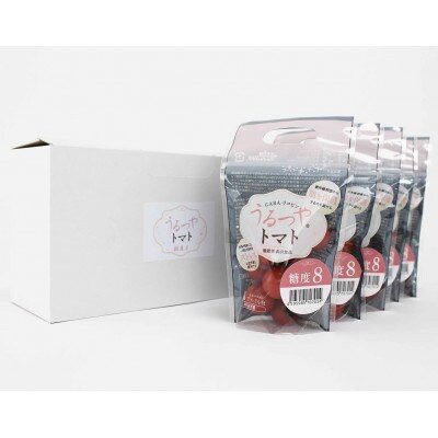 【2025年2月上旬発送】うるつやトマト糖度8　160g　5パック入