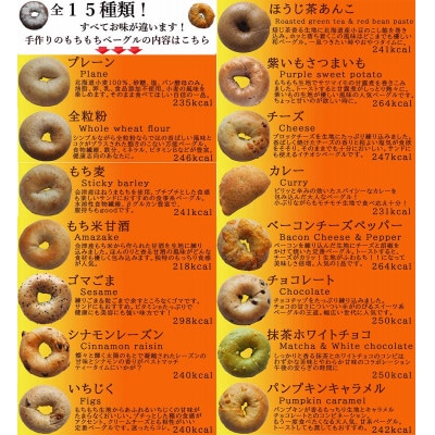 スペシャルベーグル 15種セット
