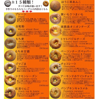 スペシャルベーグル 15種セット