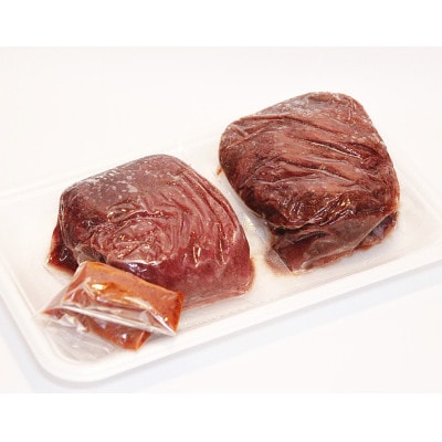 会津馬刺し 特上ロース100g×2P&ユッケ 50g×5P　力道山秘伝の辛子味噌タレ付き　肉の庄治郎