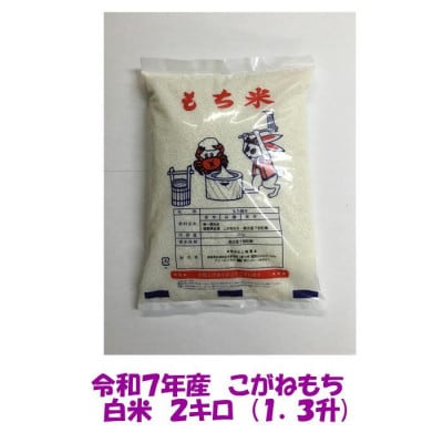 会津若松市産　こがねもち 白米 2kg