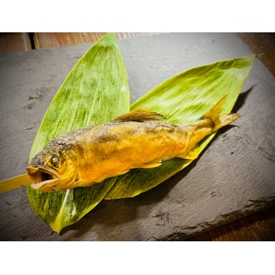 温めるだけで名店の味《こまち鮎》鮎の塩焼き 5本[B3-4201]