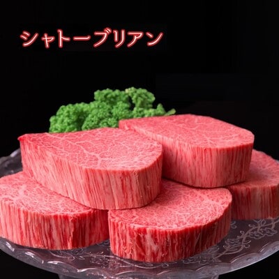 佐賀牛ヒレシャトーブリアン200g×5枚【10ヶ月連続定期便】 (H065141)