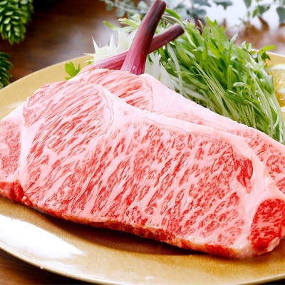 【ギフト】鹿児島県産A5等級黒毛和牛サーロインステーキ 2枚(400g) B3-33