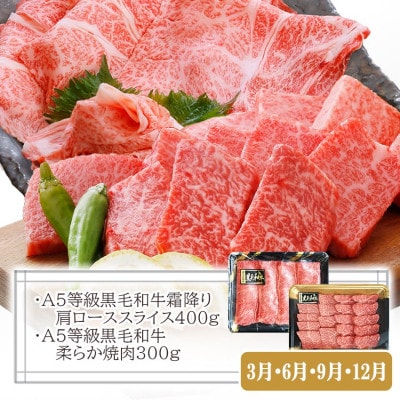 プレミアム　A5等級黒毛和牛定期便(3回配送) FF-0055