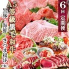 定期便(6回)お楽しみ便(A5等級黒毛和牛・黒豚・海鮮・さつま揚げ等)GG-0052