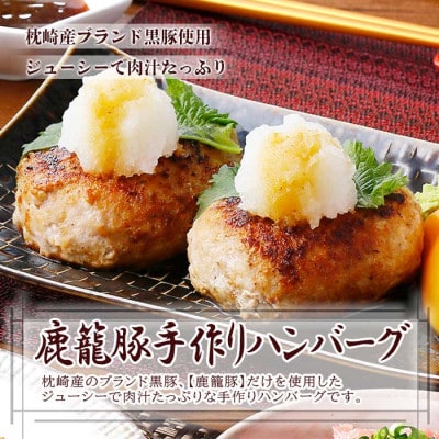 黒毛和牛焼肉と黒豚ハンバーグ A8-47