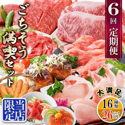 定期便6回配送 【当店限定】ごちそうまんきつセット FF-6004