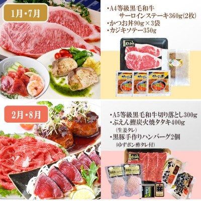 定期便6回配送 【当店限定】ごちそうまんきつセット FF-6004