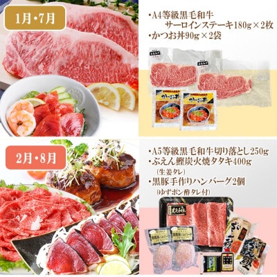 定期便6回配送 【当店限定】ごちそうまんきつセット FF-6004