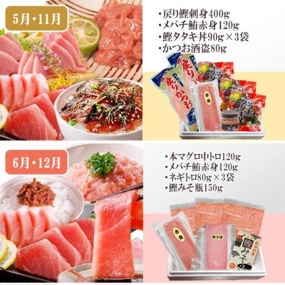 枕崎・お魚よりどり詰め合わせ定期便(6回配送)　FF-6005