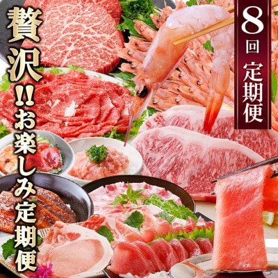 定期便8回配送　ぜいたく!!お楽しみ定期便　HH0-0001