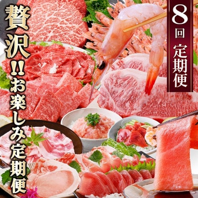 定期便8回配送　ぜいたく!!お楽しみ定期便　HH0-0001