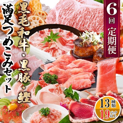 定期便6回配送　満足つめこみセット　GG5-0002