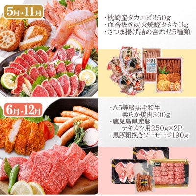 お肉とお魚　お楽しみ定期便　6回配送JJ10-0002