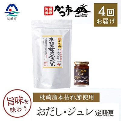 【毎月定期便】おだし・ジュレ 全4回 EE-6011