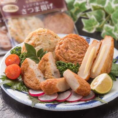 鹿児島 さつまあげ 松野下蒲鉾 ～さつま揚げと鹿籠豚セット～ ハンバーグ 焼豚 A3-193