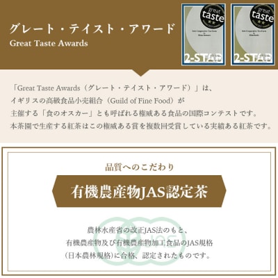 手摘み有機紅茶『姫ふうき』『姫ひかり』&日本ミツバチ蜂蜜【蜜宝会】非加熱【生はちみつ】　A8-9