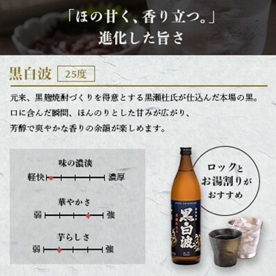 【敬老の日・のし付き】限定&枕崎の定番飲み比べセット A6-120S