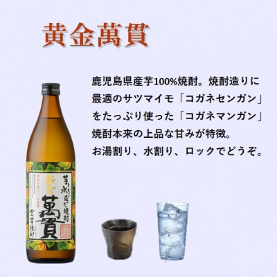 【本格焼酎】枕崎・黄金萬貫【薩摩酒造の逸品とこだわりの焼酎】720ml/900ml】A6-134
