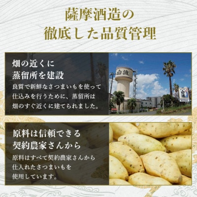 【本格焼酎】別撰MUGEN白波【こだわりの焼酎 900ml×5本】B8-23
