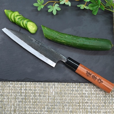伝統工芸 包丁 薩摩守 小 14.5cm 三徳包丁 文化包丁 C3-1