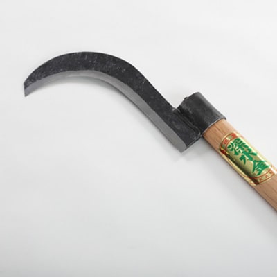 薩摩の鍛冶屋 深水の【片手造林鉈】【なた】手造り 深水金ブランド【両刃】B7-1