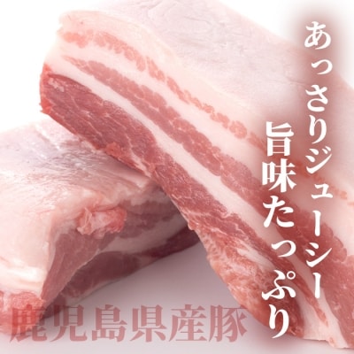 鹿児島県産豚 焼肉 厚めにカット 2種類 味の食べくらべセット バラ 肩ロース A3-208