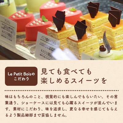 【2月より順次発送】【プリン】Le Petit Bois(ル・プティ・ボア) 10個  A6-1