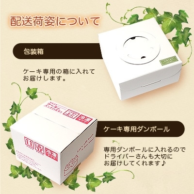 【2月より順次発送】Le Petit Boisの濃厚 チーズケーキ 5号 直径15cm B3-1