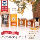 日本ミツバチの生蜂蜜・梅シロップ・ジャム2種・バタフライピー　バラエティセット A8-5
