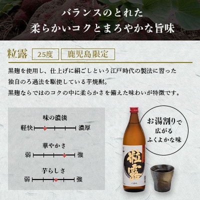 芋なのに飲みやすい!? 限定焼酎&枕崎の定番焼酎 3種セット 900ml×各1本 A5-31