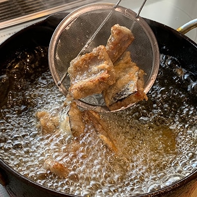枕崎産 鰹のトロ唐揚げ&桜島ゴールド鶏BIGからあげ【合計1.9Kg】 A3-330