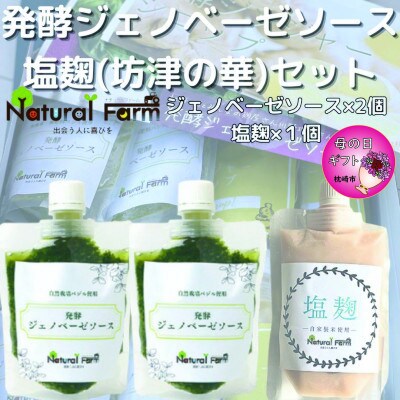 【母の日】発酵ジェノベーゼソース&塩麹A5-11M