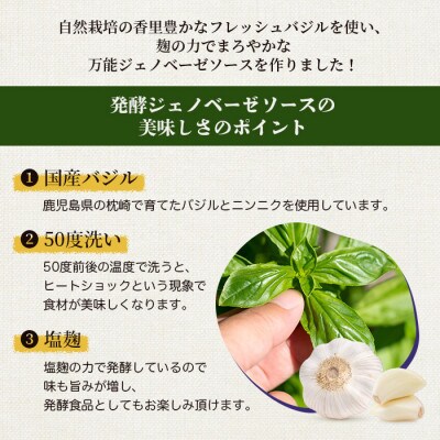 【母の日】発酵ジェノベーゼソース&塩麹A5-11M