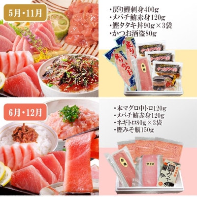 枕崎・お魚よりどり詰め合わせ定期便(6回配送)　FF-6005